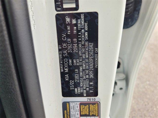 used 2023 Kia Forte car, priced at $17,188