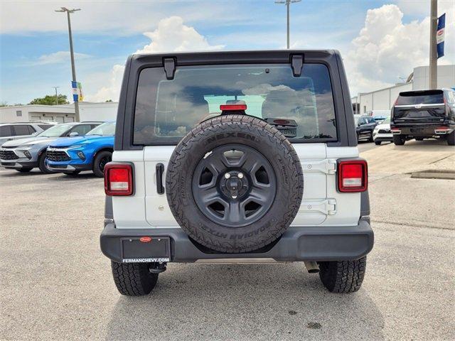 used 2024 Jeep Wrangler car, priced at $33,988