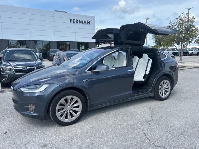 used 2020 Tesla Model X car, priced at $39,987