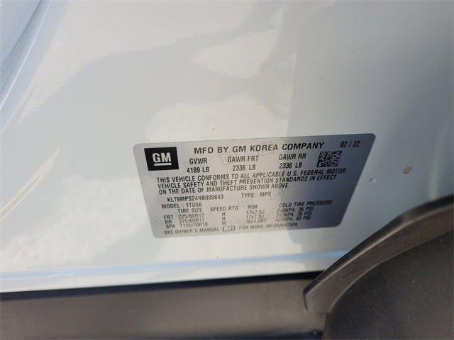 used 2022 Chevrolet TrailBlazer car, priced at $19,488