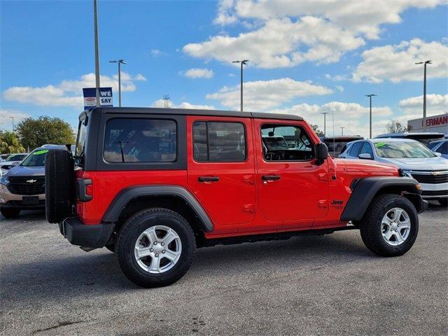 used 2021 Jeep Wrangler Unlimited car, priced at $26,988