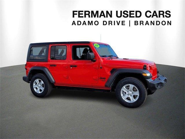 used 2021 Jeep Wrangler Unlimited car, priced at $26,988