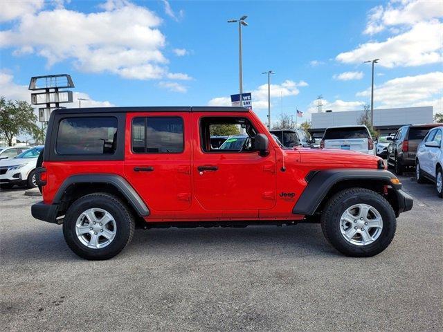 used 2021 Jeep Wrangler Unlimited car, priced at $26,988