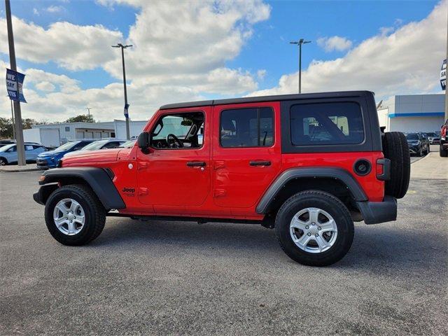 used 2021 Jeep Wrangler Unlimited car, priced at $26,988