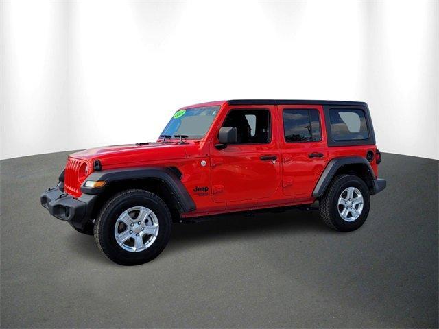 used 2021 Jeep Wrangler Unlimited car, priced at $26,988