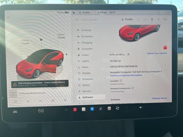 used 2022 Tesla Model 3 car, priced at $21,987
