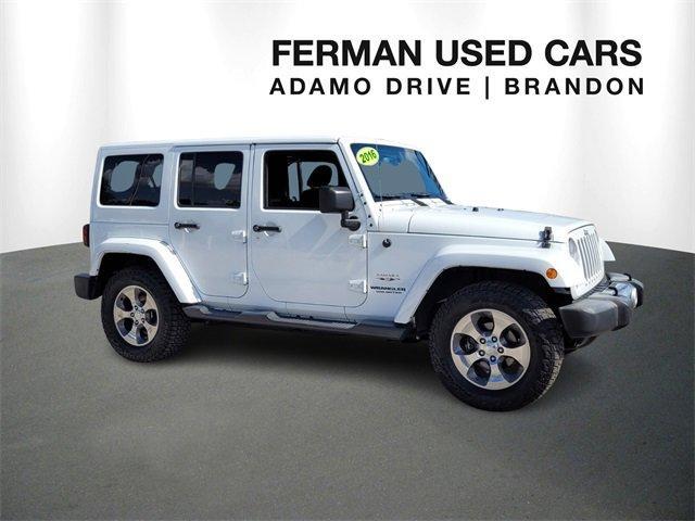 used 2016 Jeep Wrangler Unlimited car, priced at $21,988