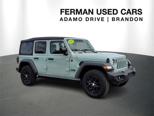 used 2023 Jeep Wrangler car, priced at $33,988