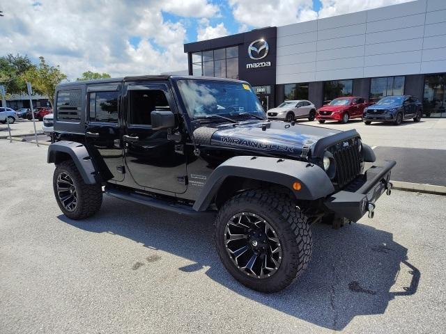 used 2015 Jeep Wrangler Unlimited car, priced at $13,487