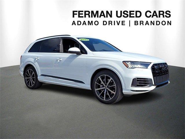 used 2021 Audi Q7 car, priced at $40,988