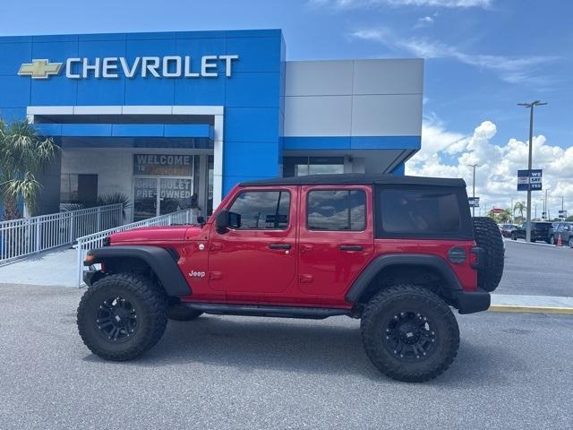 used 2018 Jeep Wrangler Unlimited car, priced at $22,988