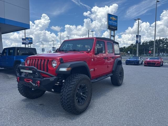 used 2018 Jeep Wrangler Unlimited car, priced at $22,988