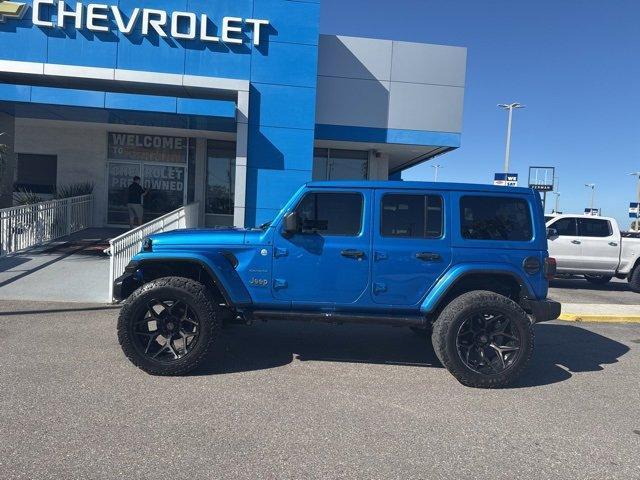 used 2021 Jeep Wrangler Unlimited car, priced at $28,988