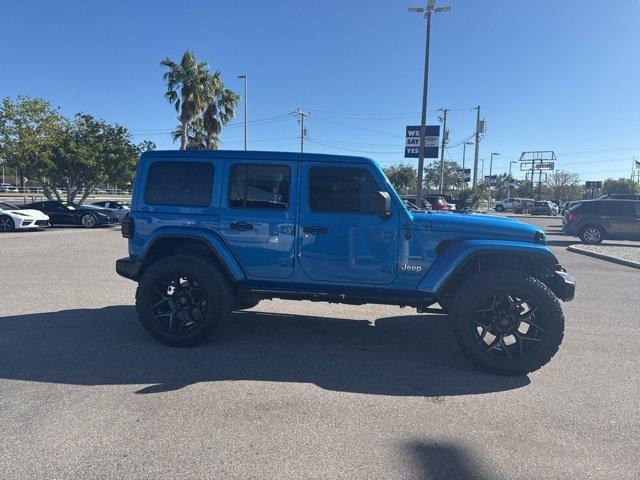 used 2021 Jeep Wrangler Unlimited car, priced at $28,988