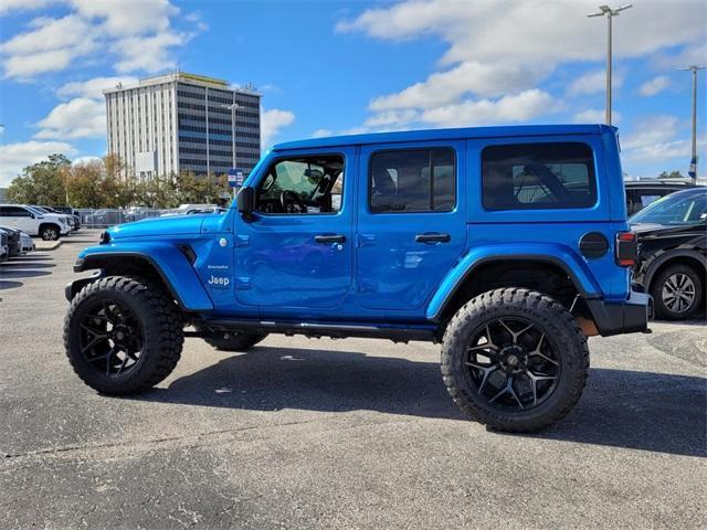 used 2021 Jeep Wrangler Unlimited car, priced at $28,988