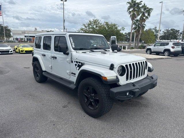 used 2020 Jeep Wrangler Unlimited car, priced at $31,988