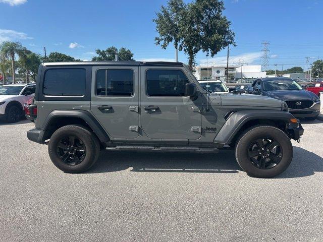 used 2022 Jeep Wrangler Unlimited car, priced at $30,987