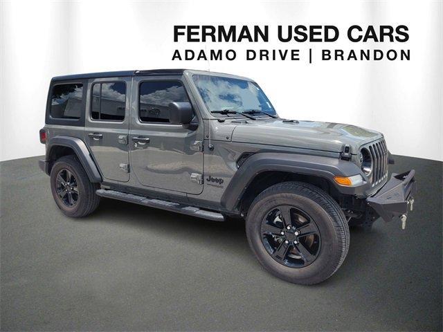 used 2022 Jeep Wrangler Unlimited car, priced at $30,987