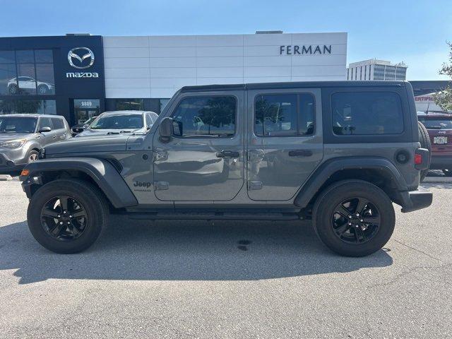 used 2022 Jeep Wrangler Unlimited car, priced at $30,987