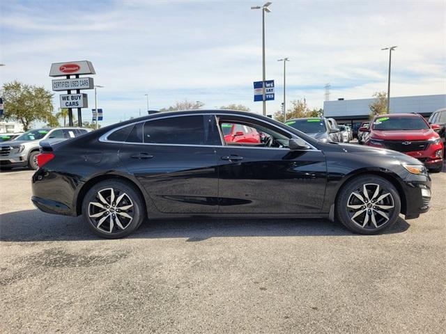 used 2021 Chevrolet Malibu car, priced at $13,988