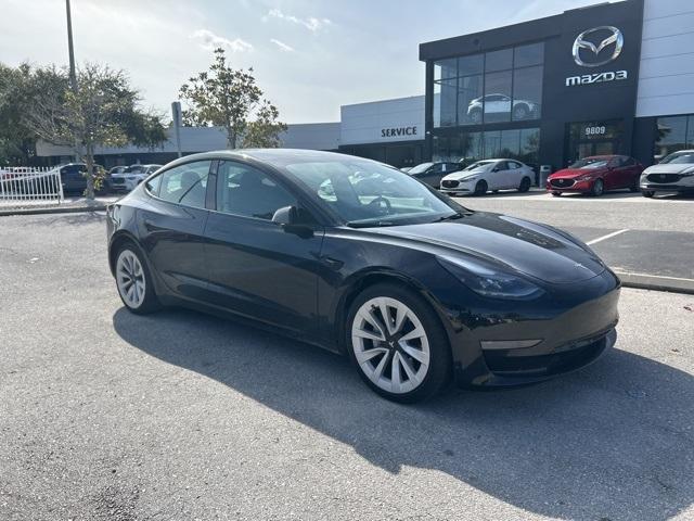used 2023 Tesla Model 3 car, priced at $23,987