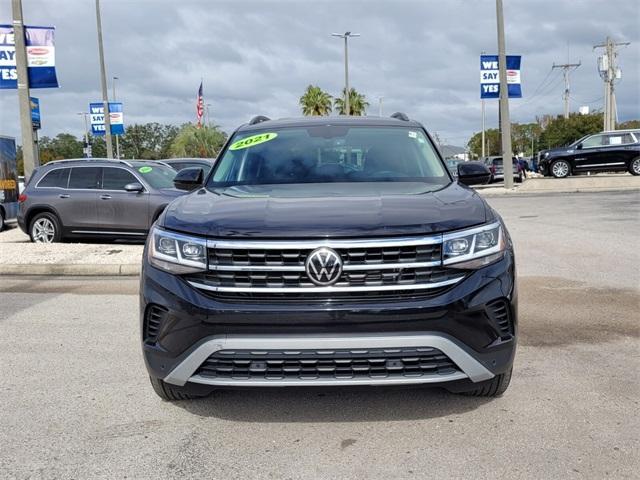 used 2021 Volkswagen Atlas car, priced at $25,988