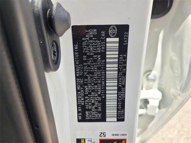 used 2024 Toyota Camry car, priced at $26,788