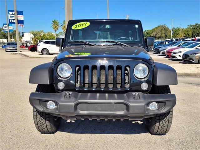 used 2017 Jeep Wrangler Unlimited car, priced at $20,988