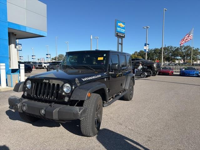 used 2017 Jeep Wrangler Unlimited car, priced at $21,888
