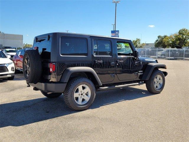 used 2017 Jeep Wrangler Unlimited car, priced at $20,988