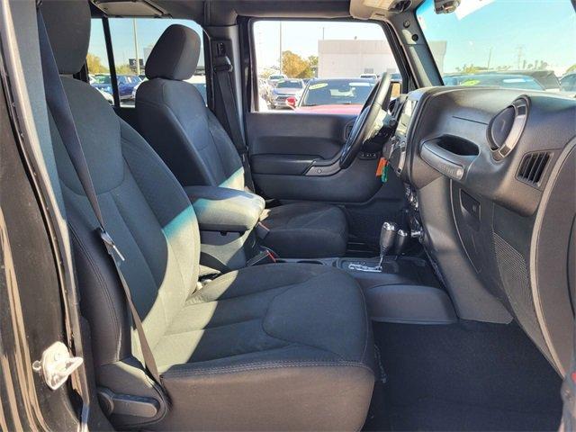 used 2017 Jeep Wrangler Unlimited car, priced at $20,988