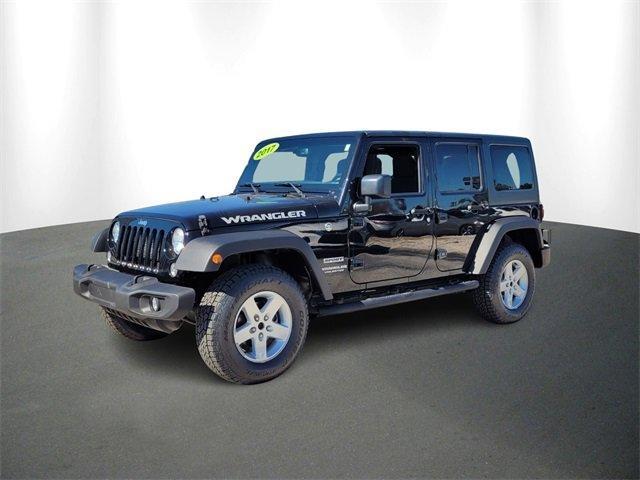 used 2017 Jeep Wrangler Unlimited car, priced at $20,988