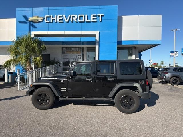 used 2017 Jeep Wrangler Unlimited car, priced at $21,888