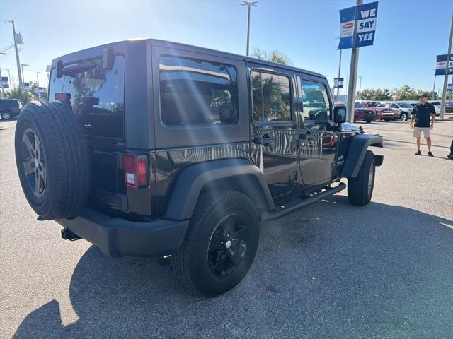 used 2017 Jeep Wrangler Unlimited car, priced at $21,888