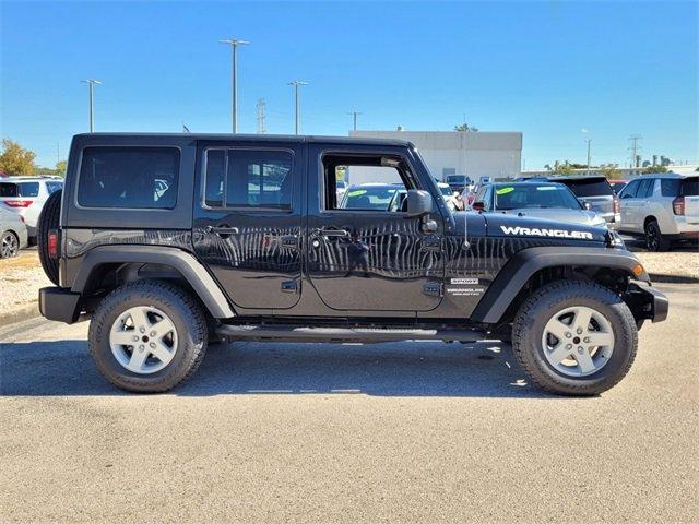 used 2017 Jeep Wrangler Unlimited car, priced at $20,988