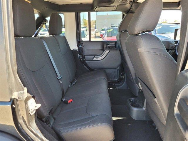 used 2017 Jeep Wrangler Unlimited car, priced at $20,988