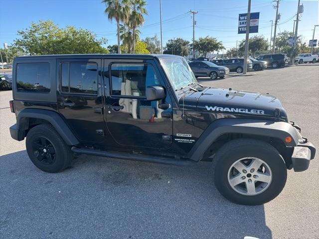 used 2017 Jeep Wrangler Unlimited car, priced at $21,888