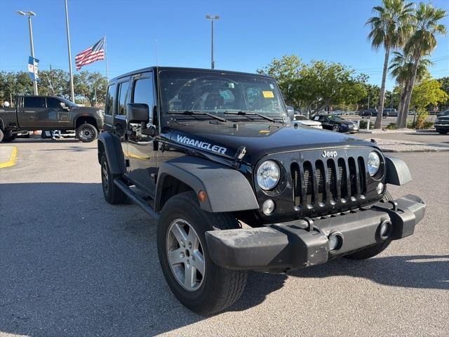 used 2017 Jeep Wrangler Unlimited car, priced at $21,888