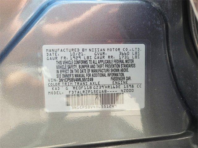 used 2021 Nissan Kicks car, priced at $13,988