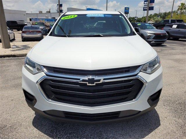 used 2021 Chevrolet Traverse car, priced at $18,988
