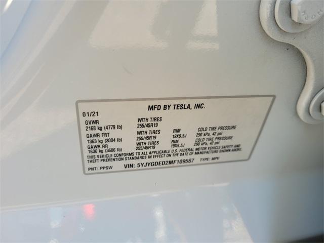 used 2021 Tesla Model Y car, priced at $23,987