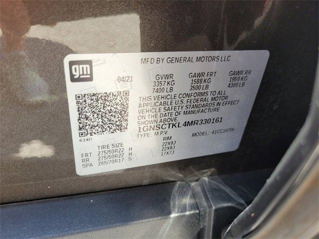 used 2021 Chevrolet Tahoe car, priced at $56,988