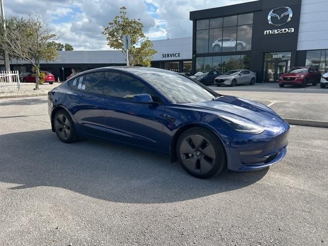 used 2021 Tesla Model 3 car, priced at $20,000