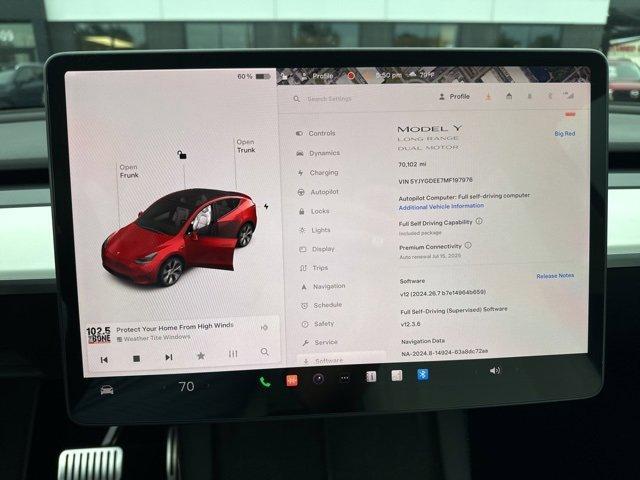 used 2021 Tesla Model Y car, priced at $30,000