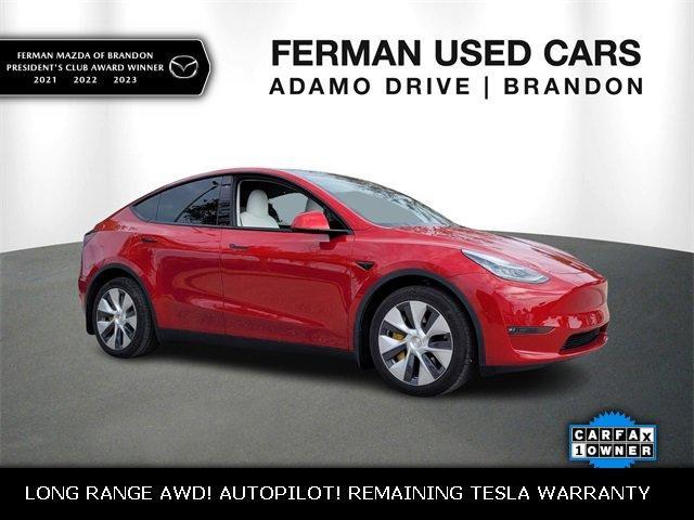 used 2021 Tesla Model Y car, priced at $27,987