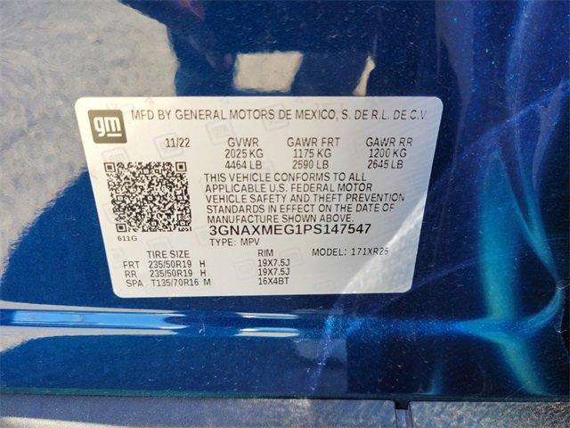 used 2023 Chevrolet Equinox car, priced at $25,988