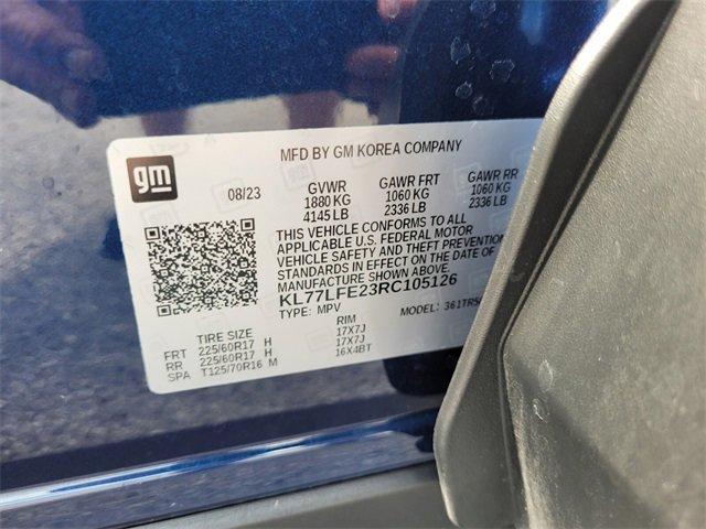 used 2024 Chevrolet Trax car, priced at $19,988