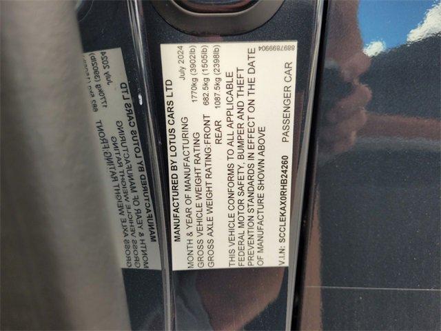 used 2024 Lotus Emira car, priced at $89,988