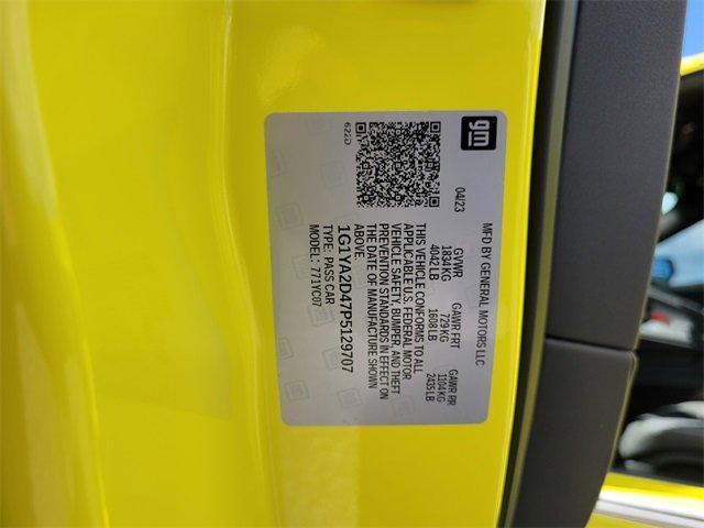 used 2023 Chevrolet Corvette car, priced at $68,888
