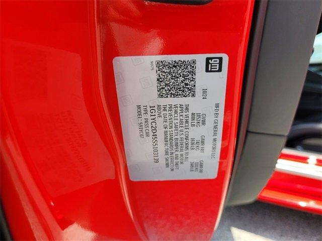 used 2025 Chevrolet Corvette car, priced at $87,988